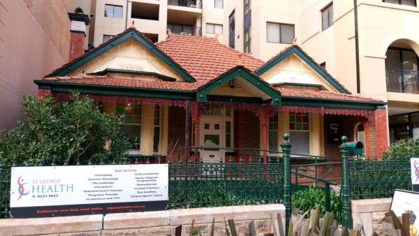 St George Health Clinic in Belgrave Street Kogarah has clinical rooms for rent