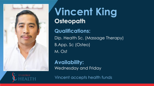 Osteopath Vincent King